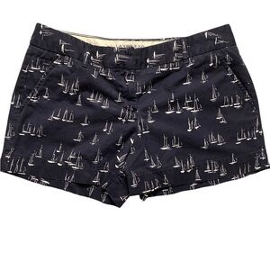 Land’s End Canvas Shorts Low Rise Taille Basse Size 8